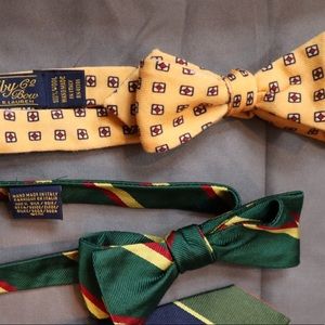 Rugby yellow bowetie